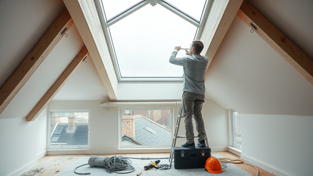 Electric Skylight Installation Walworth
