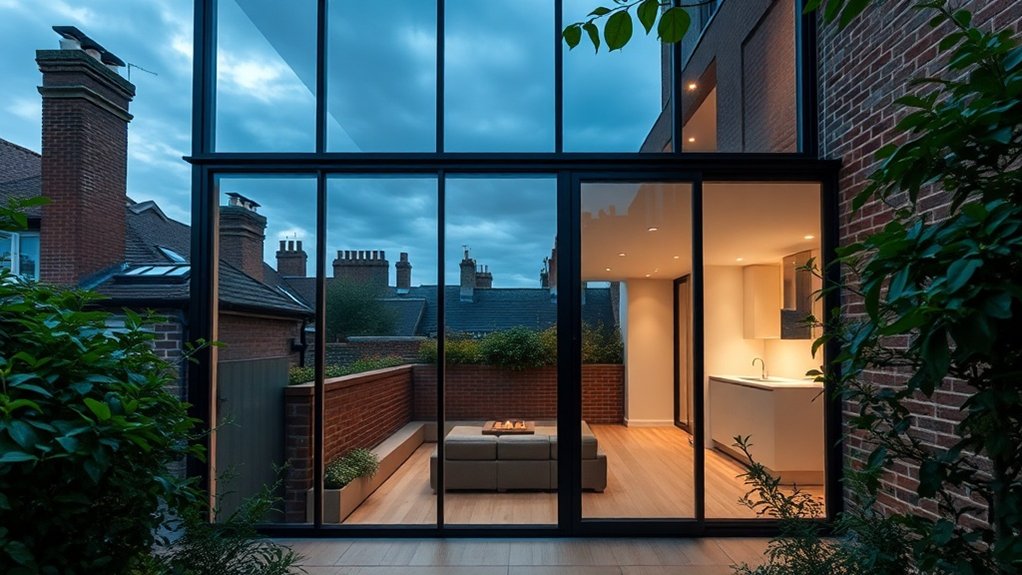 Glass Extension Walls Walworth