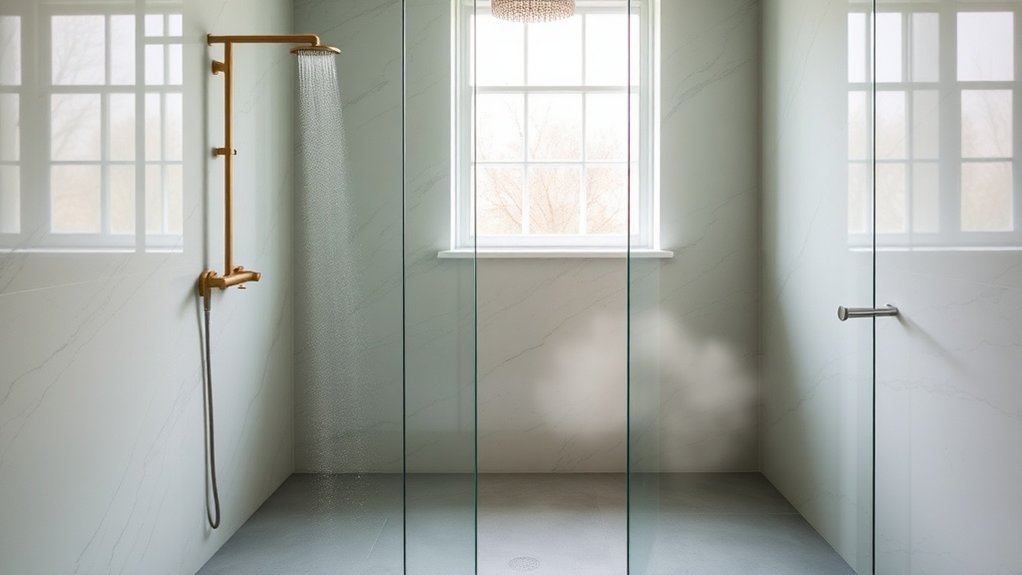 Wet Room Glass Panels Walworth